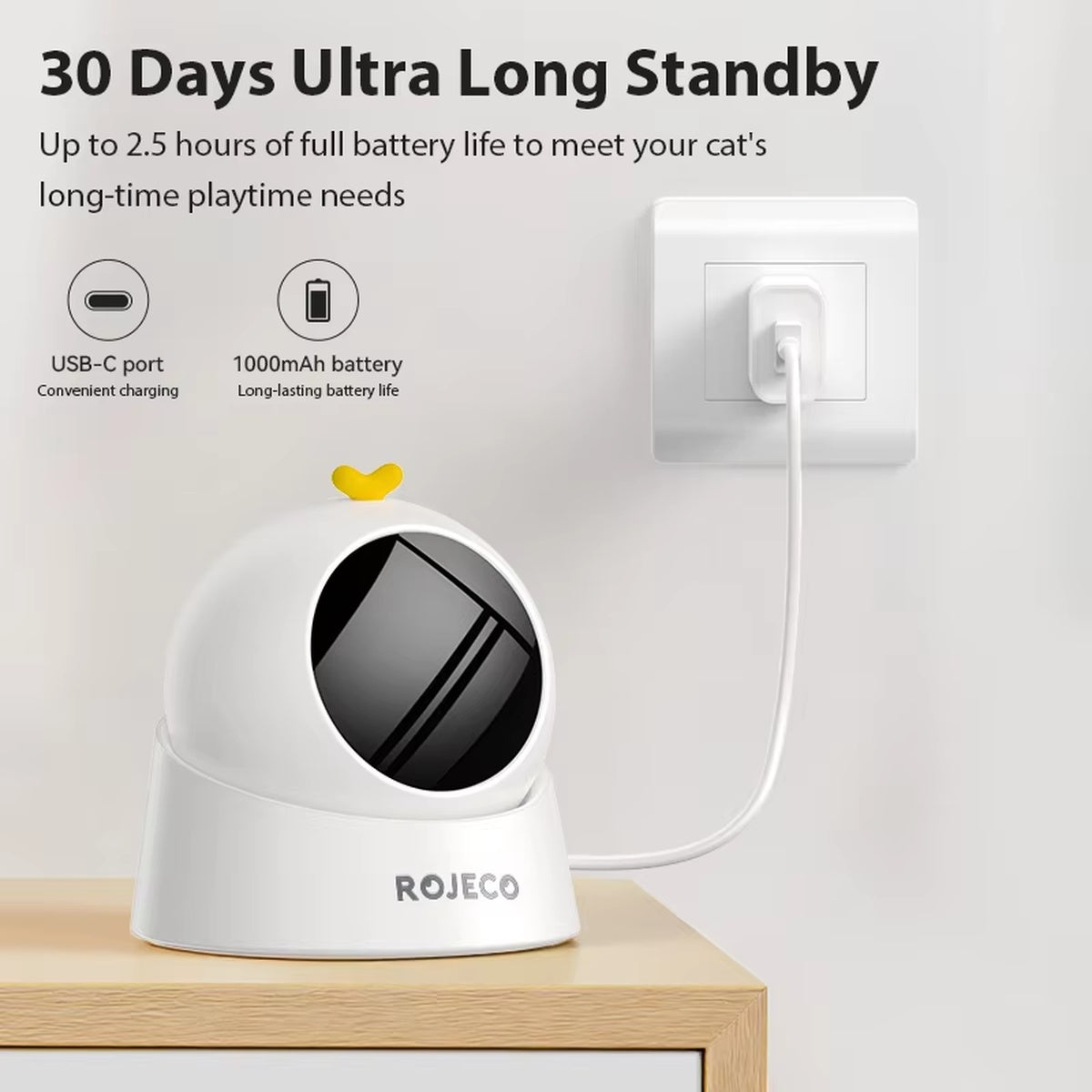 Automatic Laser Cat Toy — 360° Interactive Exercise & Stimulation