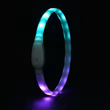 LED Safety Dog Collar — Visible Up to 500m in the Dark